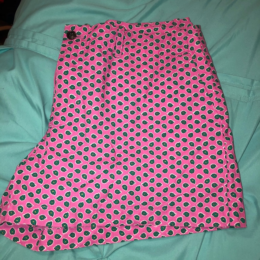 Raulph Lauren pink and green shorts